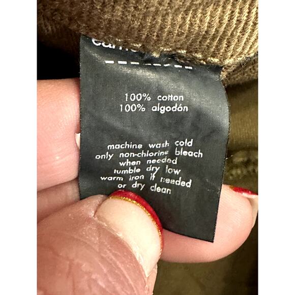 Earnest Sewn Distressed Shorts Mid Length High Rise Twill Denim Brown W 24 NWT - Picture 10 of 10